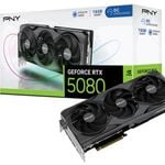 PNY RTX 5080 GeForce RTX5080 16GB OC Graphics Card