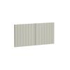 Kaboodle 750mm Pistachio V-Groove Overhead Doors - 2 Pack