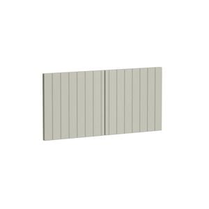Kaboodle 750mm Pistachio V-Groove Overhead Doors - 2 Pack