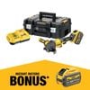 DeWALT 54V FlexVolt XR Li-Ion Cordless Brushless 125mm 5" Angle Grinder 9.0Ah Kit DCG418X1-XE