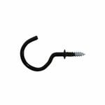 Everhang 21mm Black Cup Hook - 10 Pack