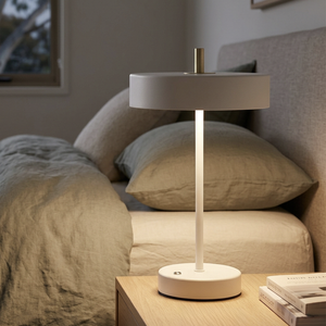 Astin Sinclair Thorpe White Rechargeable Table Lamp