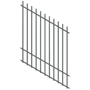 ProtectorAl 350 - 1200 x 1500mm Monument Raked Up to 15º Batten Pool Fence Panel