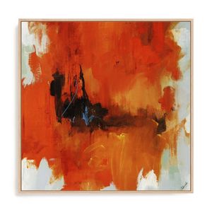 Artey | Red Tail I - Framed Canvas - Natural Frame - 50 x 50cm