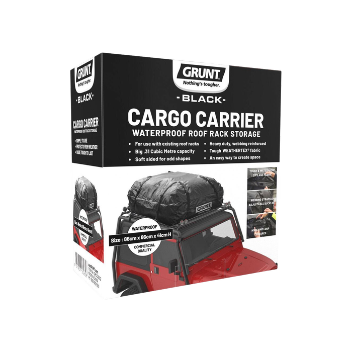 GRUNT 300L Rooftop Cargo Bag - Black