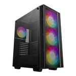 DeepCool Matrexx 55 Mesh V4 C Tempered Glass Air Flow ATX Classic Computer Case [R-MATREXX55-BCAGA4-G-4]