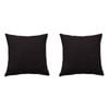 2PK Bianca Kahlani Chocolate Polyester Cushion Throw Pillow 43x43cm