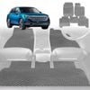 6D Diamond Car Floor Mats for VolksWagen Touareg 7P, CR2018-Current-Full Set-Grey-Outback GT