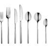 56pc Oneida Dean Complete Sleek Cutlery Set Stainless Steel Kitchenware Silver