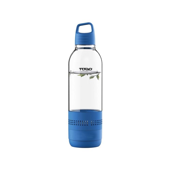 Portable Bluetooth Speaker Water Bottle Rechargeable - Blue
