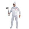 Tin Man Halloween Costume for Adults Wizard of Oz Deluxe Suit with Funnel Hat and Top, STANDARD