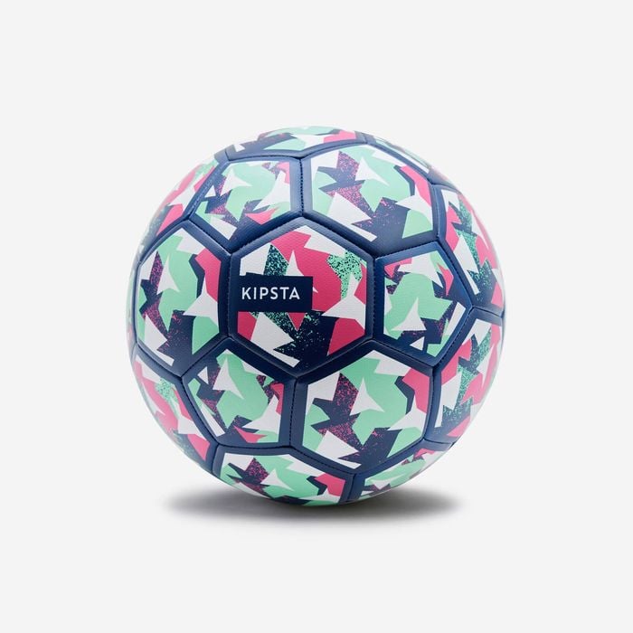 Decathlon - Football Light Learning Ball Size 4 - Blue/green/purple - 4