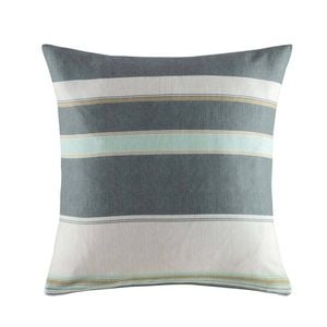 Kas Australia Brooks Euro Throw Pillowcase 65x65cm - Multicoloured