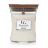 WoodWick Candle - Medium White Teak