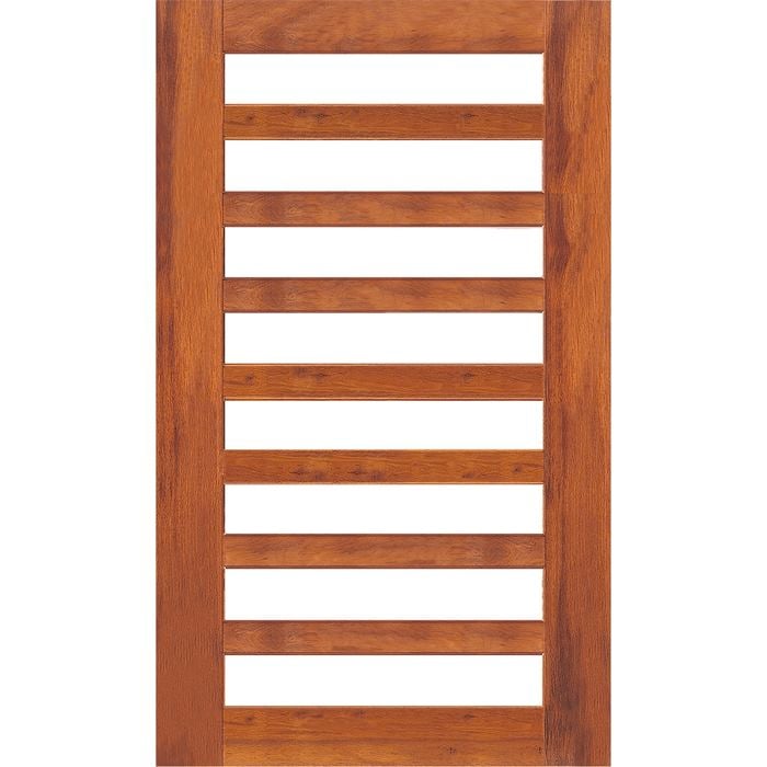 Corinthian 2340 x 1020 x 40mm Entrance Door Infinity Clear Glass INFWS8G - Clear