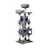 Pawz Cat Tree 141CM Large Cat Scratching Post Grey