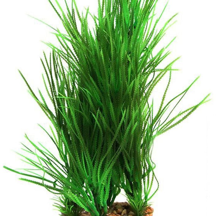Aqua One Blyxa W/Gravel Base Plastic Plant - Large (28215)