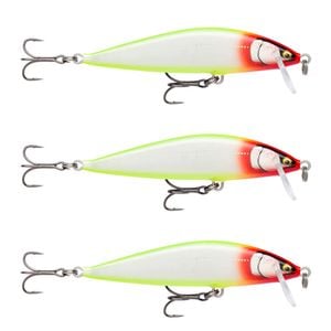 3x Rapala 9.5cm Countdown Sinking Hardbody Balsa Fishing Lures - Gilded Clown