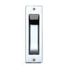 Gainsborough Bright Chrome Rectangular Flush Pull