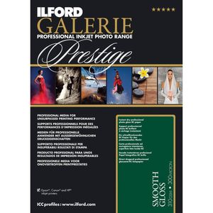 Ilford Galerie Smooth Gloss 100 Sheets 310gsm 12.7 X 17.8cm (5"x7")