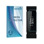 3 Pack MEZON Fitbit Inspire 2 Ultra Clear TPU Film Screen Protectors