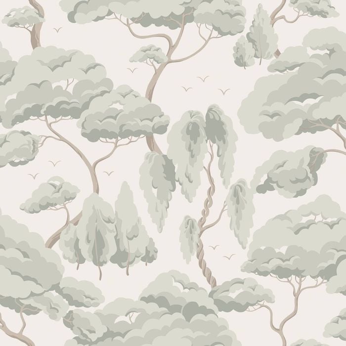 Wallpaper Trader Kristoffer Forest - Roll, Misty Blue
