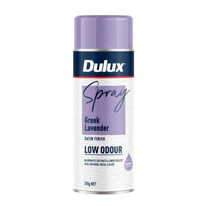 Dulux 310g Greek Lavender Satin Low Odour Spray Paint
