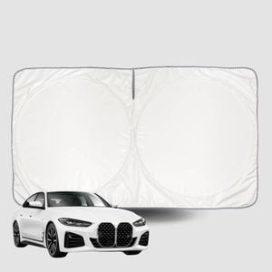 Windscreen Sun Shade for BMW 4 Series Gran Coupe (G26)2021-Current Universal Fit Window Visor UV Block