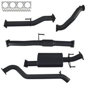 Ignite Exhausts Turbo Back For Toyota Hilux 3l D4d 3" No Cat With Muffler 409 Stainless Steel