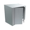 Build-a-Shed 1.2 x 2.3 x 2.0m Zinc Skillion Double Hinged Side Door Shed