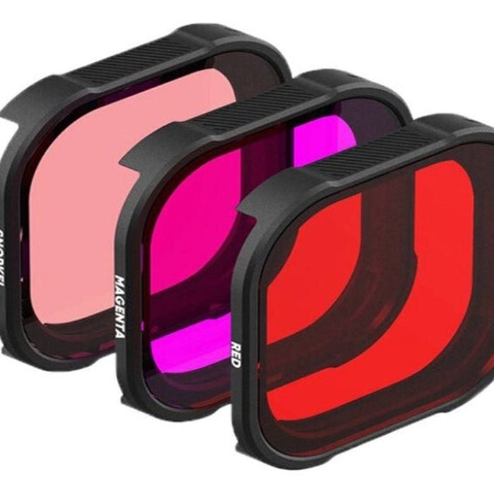 Polarpro Divemaster 3-pack Filter Kit For Gopro Hero9/10/11/12/13 Black Protective Housing