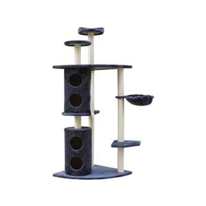 Yes4pets 170cm Xl Multi Level Cat Scratching Post Tree Post Furniture House Tower - Grey