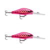 2x Rapala 5cm Shadow Rap Jack Deep Dive Crankbait Fish Lures - Pink Scad