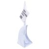 All Set White Toilet Brush Set