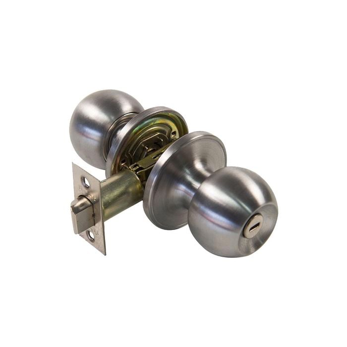 Ikonic Bathroom Knobset Stainless Steel