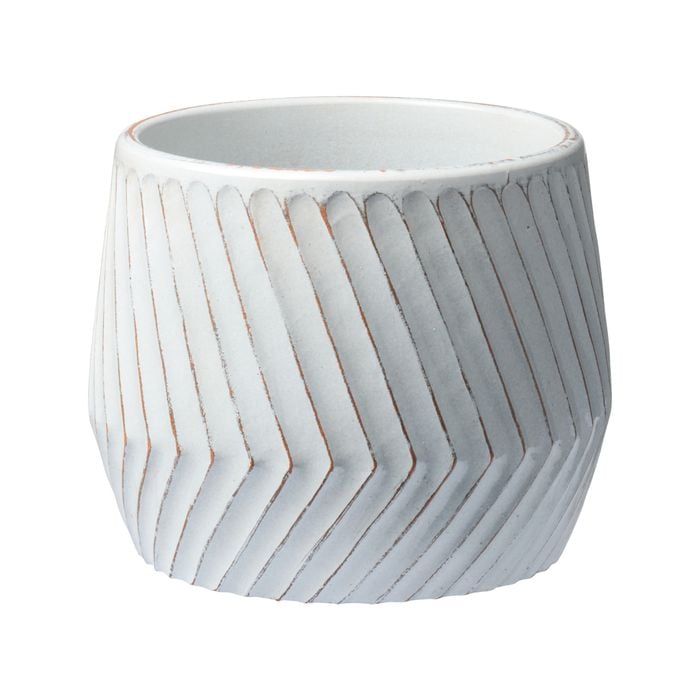 Northcote Pottery 200 x 200mm White Wash Odessa Pot