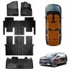 3D Heavy Duty Car Mats Boot Liner Floor Liner Full Set for Kia Carnival KA4 Series 2020-Onwards Cargo