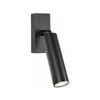 Brilliant Black Artisan Architectural Adjustable Wall Light