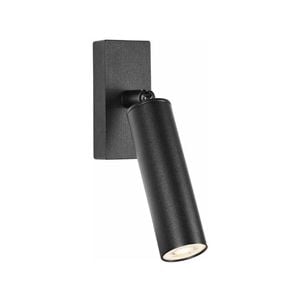 Brilliant Black Artisan Architectural Adjustable Wall Light