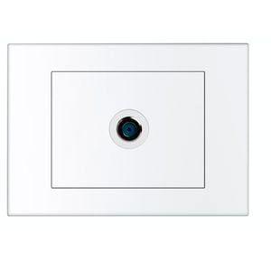 HPM VIVO 1 Gang TV Foxtel Outlet - White