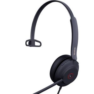 Yealink Uh37 Mono Usb Wired Headset, Uc, Usb-c, 35mm Speaker, Busylight, Leather Ear Cushion,hd Audio, 2mic Noise Killer