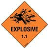 Pinnacle 270 x 270mm Metal Explosive 1 Sign