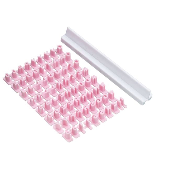 73pc Mastercraft Plastic Alphabet Message Maker Set