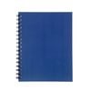 Spirax Hard Cover Twin Wire Notebook A4 (200 pages) (Blue)