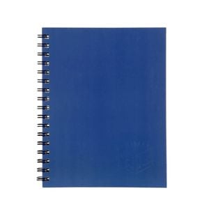 Spirax Hard Cover Twin Wire Notebook A4 (200 pages) (Blue)