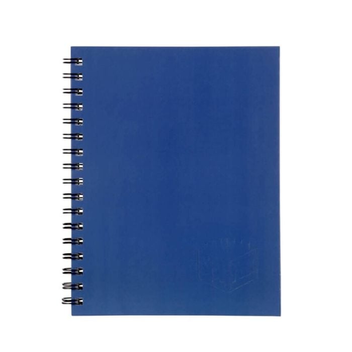 Spirax Hard Cover Twin Wire Notebook A4 (200 pages) (Blue)