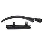 Kids' 20" Mountain Bike Mudguard - Black - 20"
