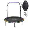 Advwin Mini Fitness Trampoline 48" Rebounder with Adjustable Foam Handle