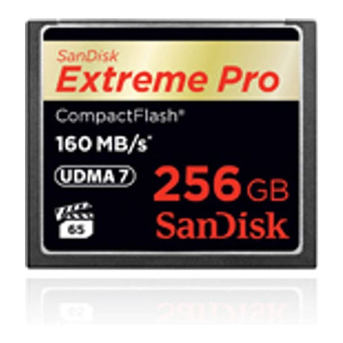 Sandisk Extremepro 256gb Compact Flash [sdcfxps-256g-x46]