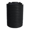 Clark Tanks 3000L Round Poly Water Tank - Charcoal